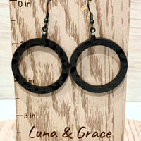 Dangle Circle Earrings